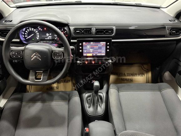 2020 + BOYASIZ + DEĞİŞENSİZ + OTOMATİK + 50 BİN KM +CİTROEN + C3