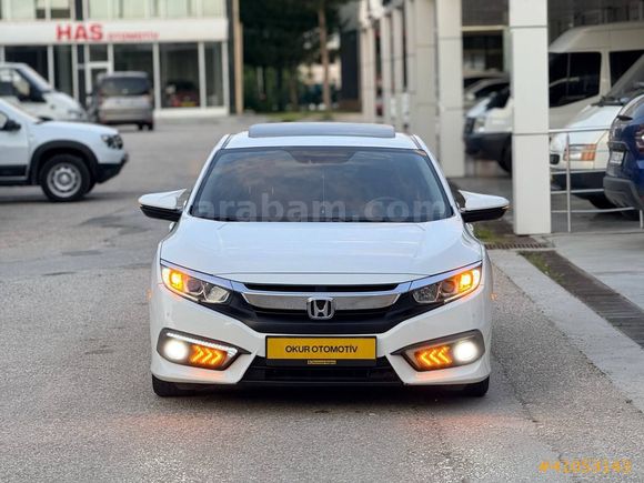 2016 CİVİC ECO ELEGANCE 76.KM'DE HATASIZ EMSALSİZ TEMİZLİKTE FC5