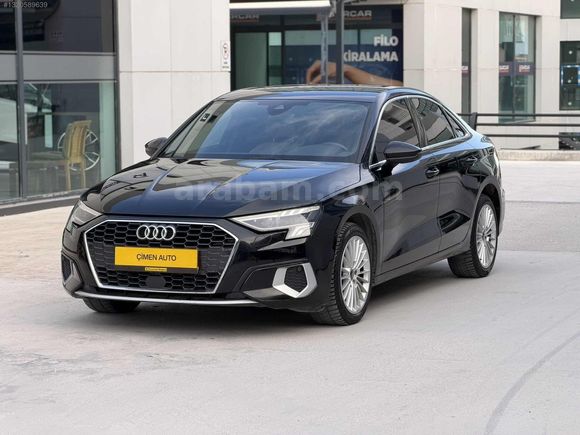 AUDİ A3-2022-120 BİN KM-35 TFSI-ADVANCED İÇİ BEJ DERİ
