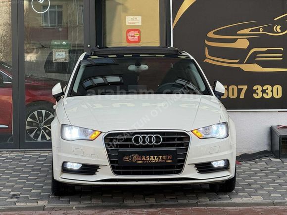 2013 AUDİ A3 CAM TAVAN G.GÖRÜŞ HIZ SABİTLME HATASIZ 106 KMDE