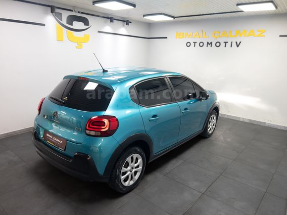 "%0 FAİZ KREDİ"2021 CITROEN C3 1.2 PURETECH FEEL "BOYASIZ"