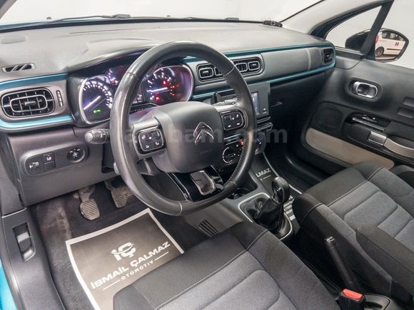 "%0 FAİZ KREDİ"2021 CITROEN C3 1.2 PURETECH FEEL "BOYASIZ"