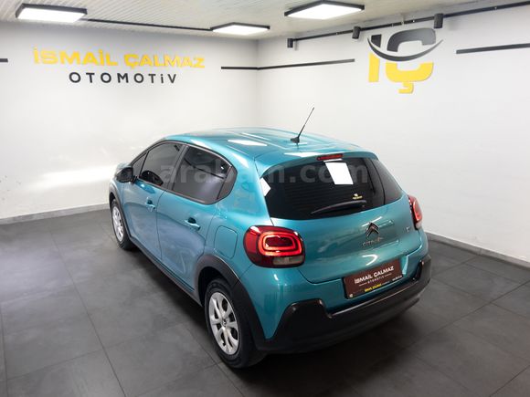 "%0 FAİZ KREDİ"2021 CITROEN C3 1.2 PURETECH FEEL "BOYASIZ"