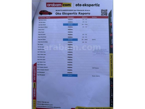 2013 MODEL İ10 122 BİN KM DE EKONOMİK ARAÇ