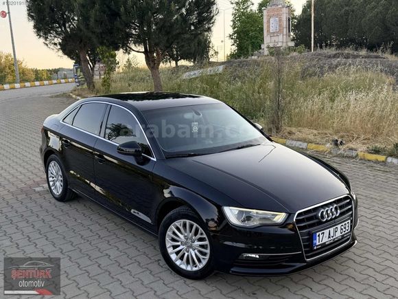 ŞENTÜRK'ten~2014 AUDİ A3~1.6 TDİ AMBİENTE S-TRONİC~DEĞİŞENSİZ