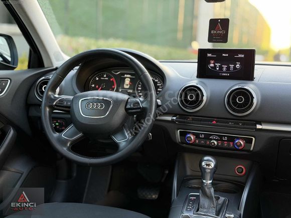 2014 MODEL AUDİ A3+LED FAR+AUTO HOLD+PARK SENSÖRÜ+TABLET!