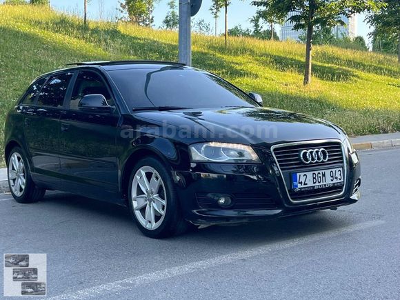 2009 MODEL 1.4 TFSI 125HP AUDİ A3 MANUEL 6 İLERİ CAM TAVAN