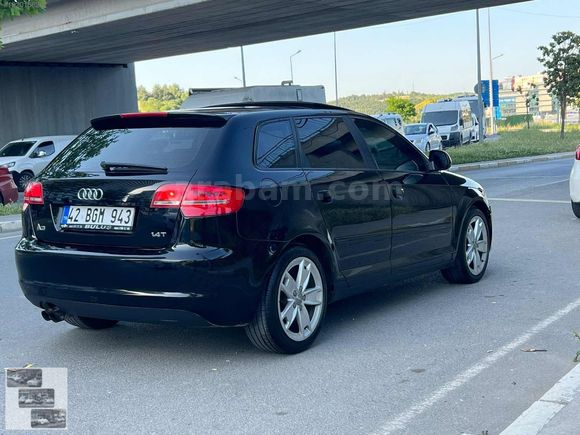 2009 MODEL 1.4 TFSI 125HP AUDİ A3 MANUEL 6 İLERİ CAM TAVAN