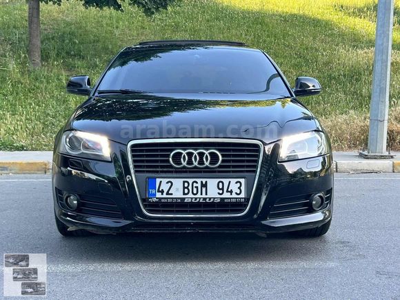 2009 MODEL 1.4 TFSI 125HP AUDİ A3 MANUEL 6 İLERİ CAM TAVAN