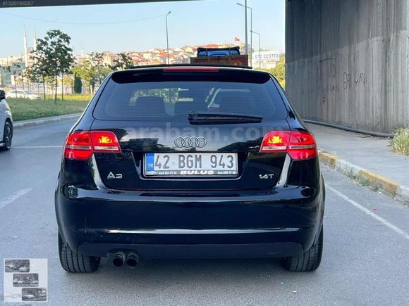 2009 MODEL 1.4 TFSI 125HP AUDİ A3 MANUEL 6 İLERİ CAM TAVAN