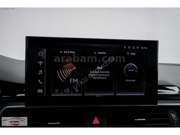 2024 MODEL HATASIZ BOYASIZ AUDİ A5 SPORTBACK ADVANCED