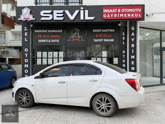 2012-Chevrolet Aveo 1.3 D LT-Kusursuz-12 Taksit