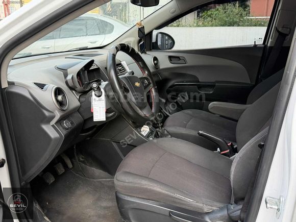 2012-Chevrolet Aveo 1.3 D LT-Kusursuz-12 Taksit