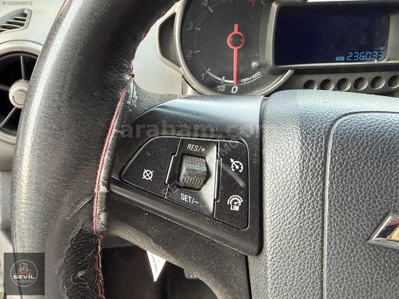 2012-Chevrolet Aveo 1.3 D LT-Kusursuz-12 Taksit