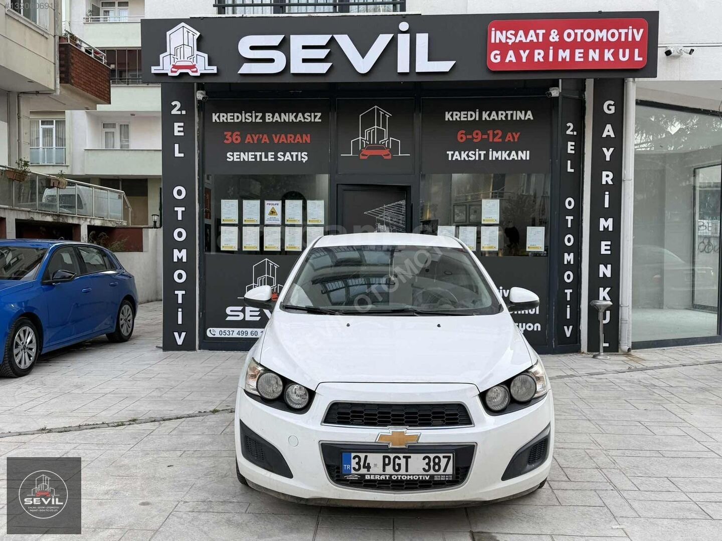 Galeriden Chevrolet Aveo 1.3 D LT 2012 Model İstanbul 235.000 km Beyaz 3