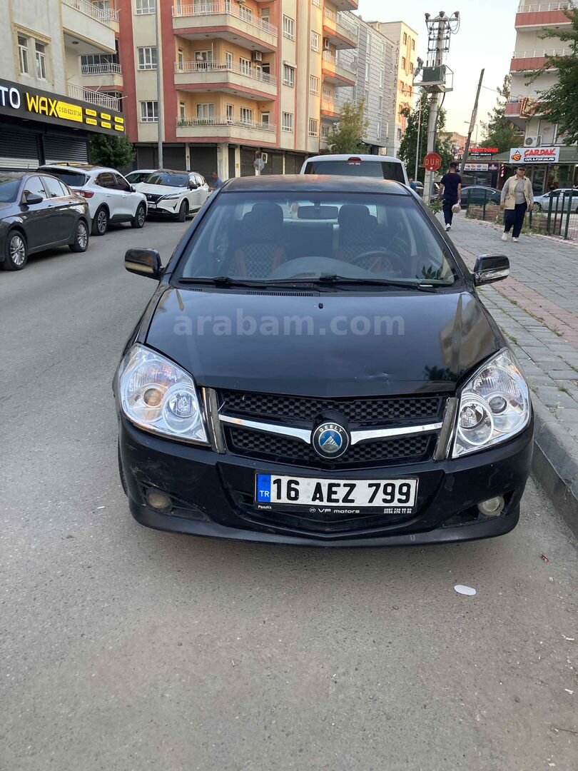 Sahibinden Geely Familia 1.5 Comfort 2010 Model Batman 199.000 km Siyah 1