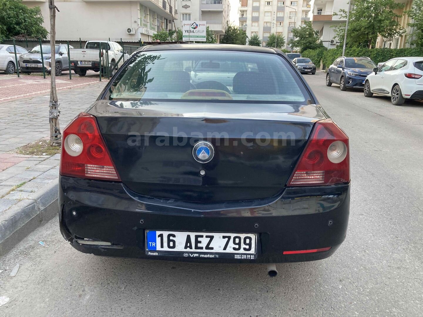 Sahibinden Geely Familia 1.5 Comfort 2010 Model Batman 199.000 km Siyah 5