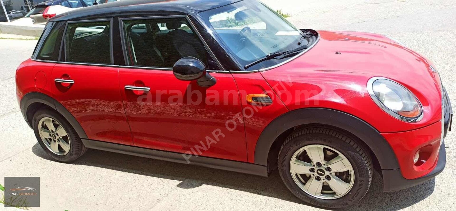 Galeriden Mini Cooper 1.5 Türkiye Paketi 2017 Model İstanbul 78.000 km Kırmızı 4