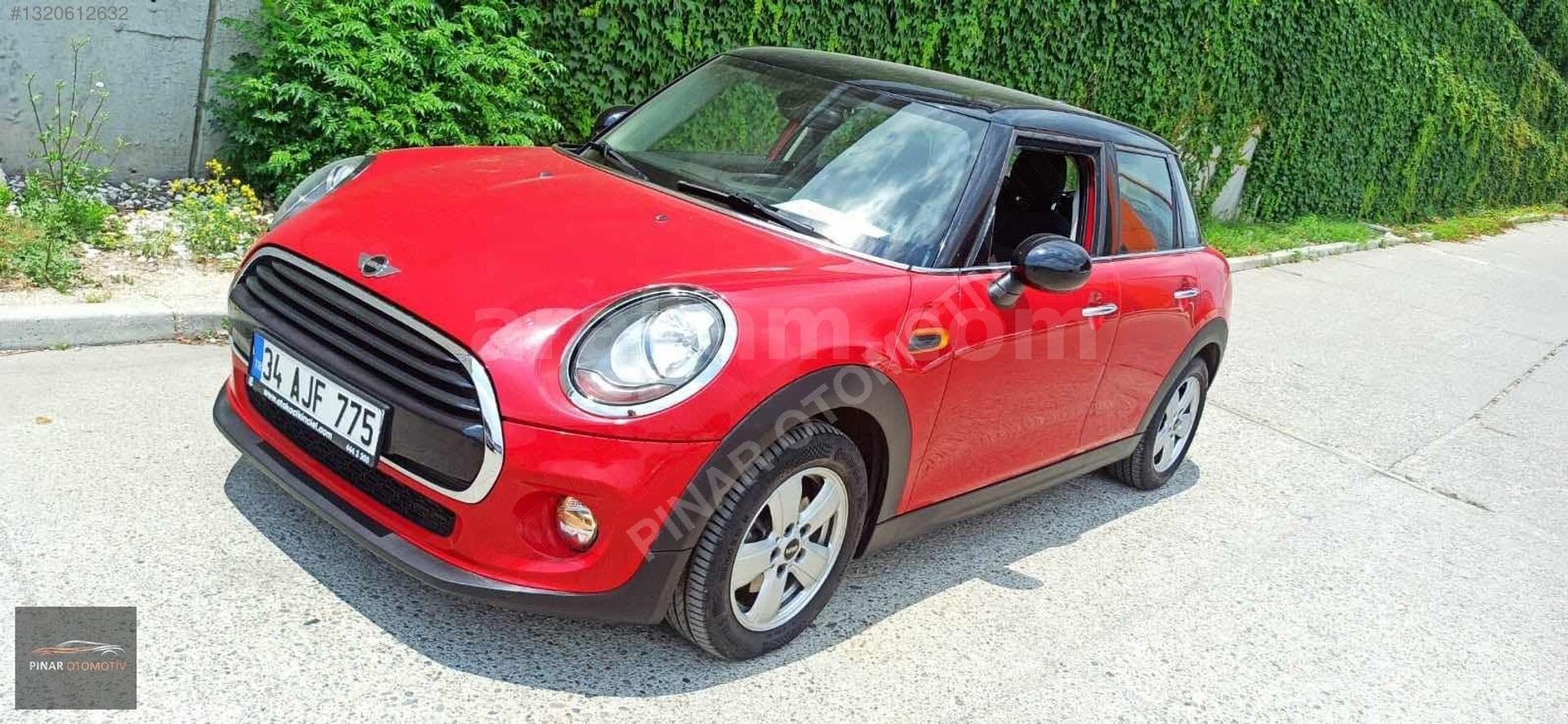 Galeriden Mini Cooper 1.5 Türkiye Paketi 2017 Model İstanbul 78.000 km Kırmızı 1