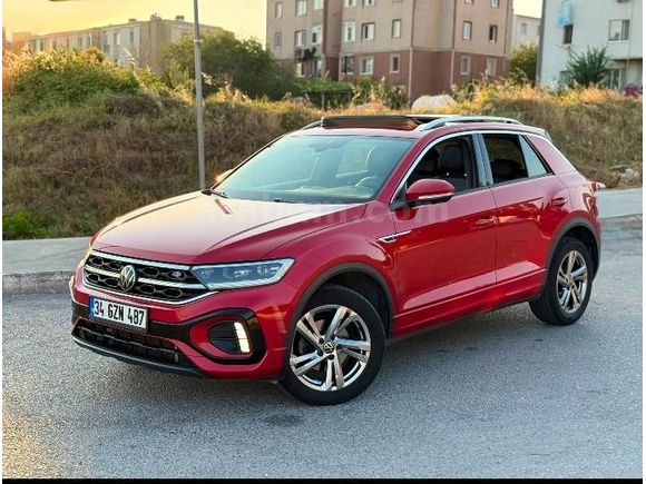 !!!!!ACİL SATILIK!!!!!T-roc R-Line 2023 FULL+FULL opsiyonlu