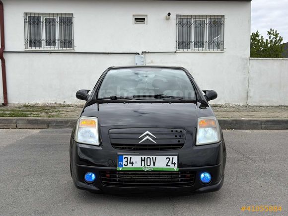 2008 Citroen C2 X Pack 1.4 HDI Manuel/Turbolu/Klimalı/Değişensiz