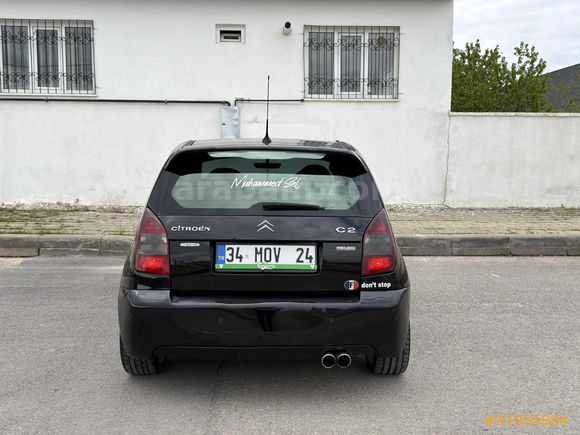 2008 Citroen C2 X Pack 1.4 HDI Manuel/Turbolu/Klimalı/Değişensiz
