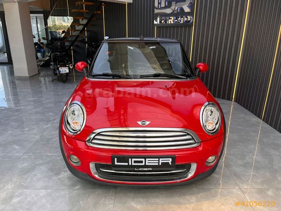 2012 MODEL MİNİ COOPER CABRİO 1.6 OTOMATİC