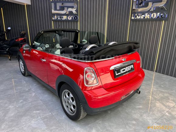 2012 MODEL MİNİ COOPER CABRİO 1.6 OTOMATİC