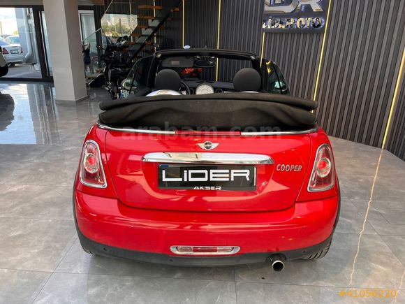 2012 MODEL MİNİ COOPER CABRİO 1.6 OTOMATİC