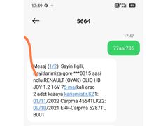 Sahibinden Renault Clio 1.2 Joy 2018 Model