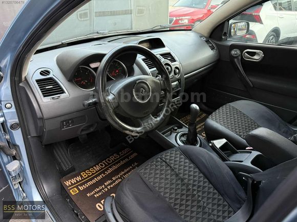 -BSS MOTORS-2008 RENAULT MEGANE 2 EXTREME 1.5 DİZEL MANUEL MAVİ
