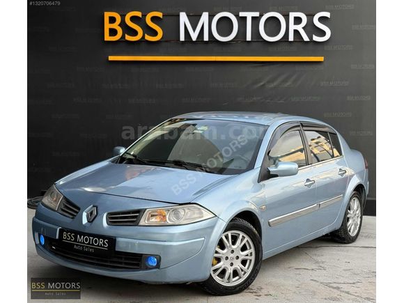 -BSS MOTORS-2008 RENAULT MEGANE 2 EXTREME 1.5 DİZEL MANUEL MAVİ