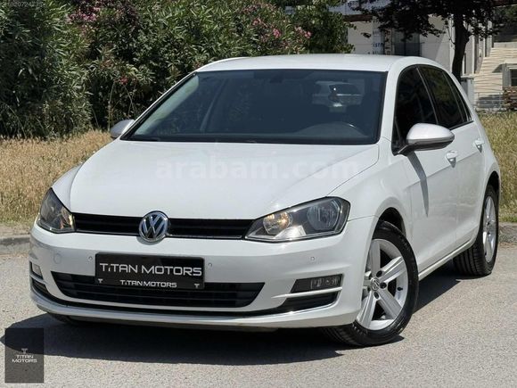 TİTAN MOTORS 130 BİN KM 2016 VW GOLF 1.6 TDİ DSG 110HP DEĞİŞENSZ