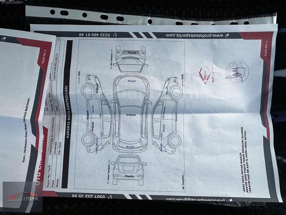 DİZEL OTOMATİK KIA CEED + DEĞİŞENSİZ