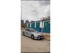 Sahibinden Honda Civic 1.6i VTEC Elegance 2017 Model  133.000 km Gri (Gümüş)