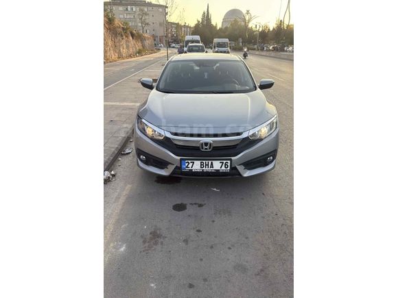 Sahibinden Honda Civic 1.6i VTEC Elegance 2017 Model  133.000 km Gri (Gümüş)