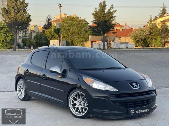 PEUGEOT 207 - DEĞİŞENSİZ - 17 JANT - SPOR YAY - EGZOZ - LED FAR