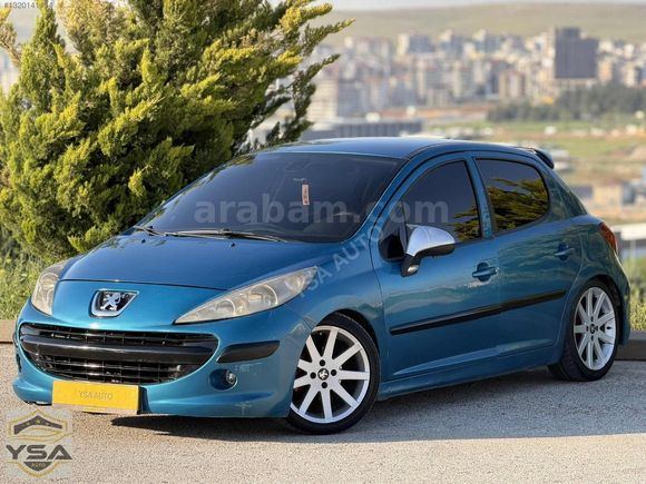 YSA AUTO'DAN PEUGEOT 207 1.4 HDI PREMİUM EMSALSİZ TEMİZLİKTE