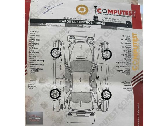 2021 RENAULT MEGAN BOYASIZ 1.3 TCE