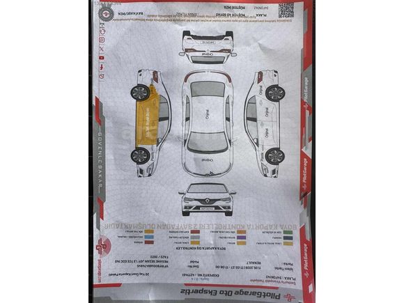 ÇAPRAK AUTO-RENAULT MEGANE 1.3TCE JOY HATASIZ EMSALSİZ 115.km