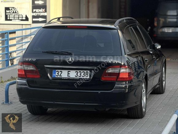 2003 MERCEDES-BENZ E 270 CDI AVANTGARDE FENİX MOTORS'DAN