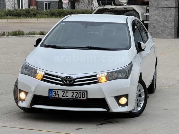 2014 MODEL TOYOTA COROLLA 1.6 ADVANCE "168" BİNDE CAM GİBİ