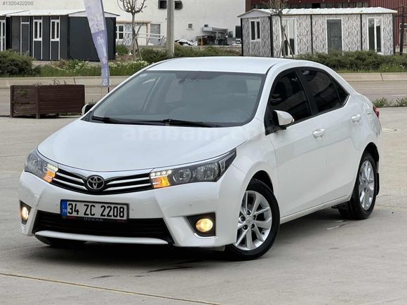 2014 MODEL TOYOTA COROLLA 1.6 ADVANCE "168" BİNDE CAM GİBİ