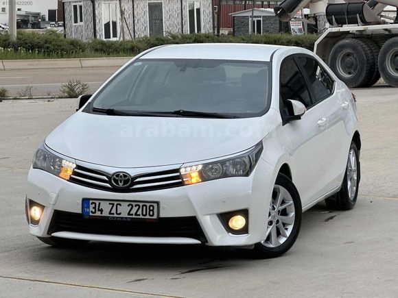 2014 MODEL TOYOTA COROLLA 1.6 ADVANCE "168" BİNDE CAM GİBİ
