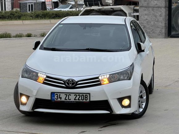 2014 MODEL TOYOTA COROLLA 1.6 ADVANCE "168" BİNDE CAM GİBİ