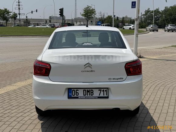 BURSA OTOMOTİV'DEN C-ELYSEE FEEL 100 hp 57.000 km K.K 12 TAKSİT