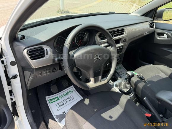 BURSA OTOMOTİV'DEN C-ELYSEE FEEL 100 hp 57.000 km K.K 12 TAKSİT