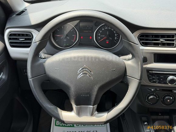 BURSA OTOMOTİV'DEN C-ELYSEE FEEL 100 hp 57.000 km K.K 12 TAKSİT