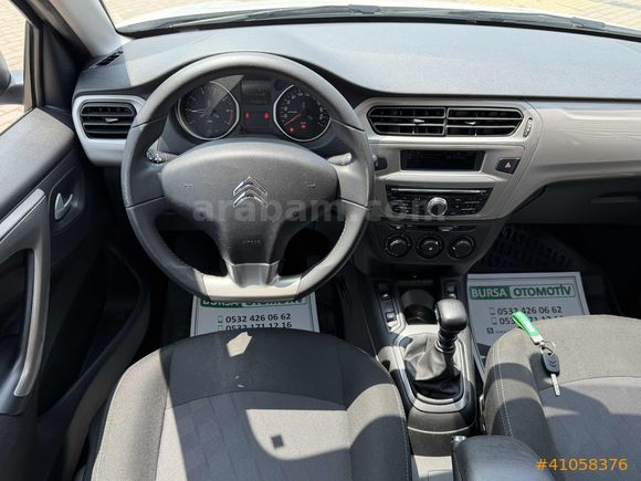 BURSA OTOMOTİV'DEN C-ELYSEE FEEL 100 hp 57.000 km K.K 12 TAKSİT