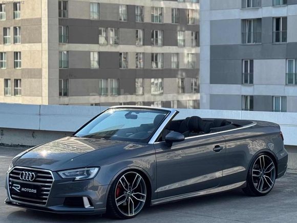 R MOTORS 2017 AUDİ A3 CABRİO 1.5 TFSI SPORT LİNE ÜFLEME/ISITMA